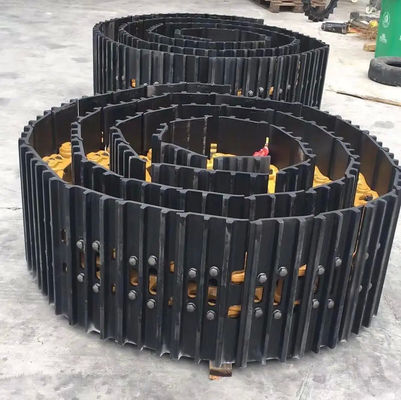 Calçado de pista de escavadeira triplo preto para PC40-7 D155