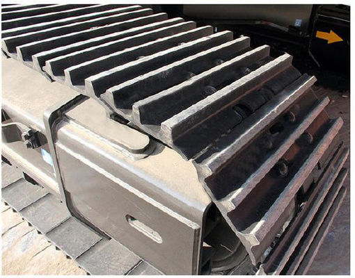 SK160 Excavadora Pista de calçados Calçados Dozer Grouser Placas de aço ligado