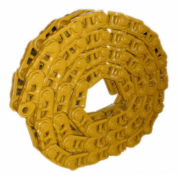 SD16 D65 Bulldozer Excavator Track Link Chain Amarelo Para movimentação de terra