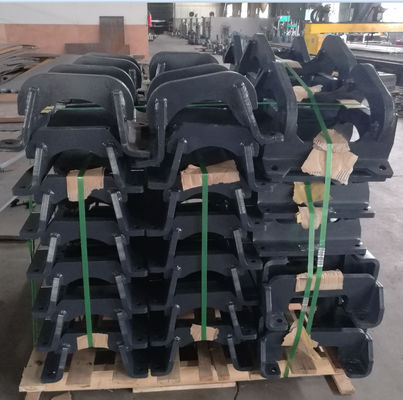 Doosan Daewoo DH130 150-7 Chain Chain Guard Frame Chain Rail Protector Imitação Original Chain Guard Excavator Acessório