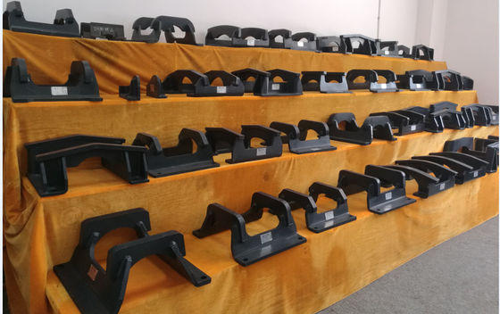 Doosan Daewoo DH130 150-7 Chain Chain Guard Frame Chain Rail Protector Imitação Original Chain Guard Excavator Acessório