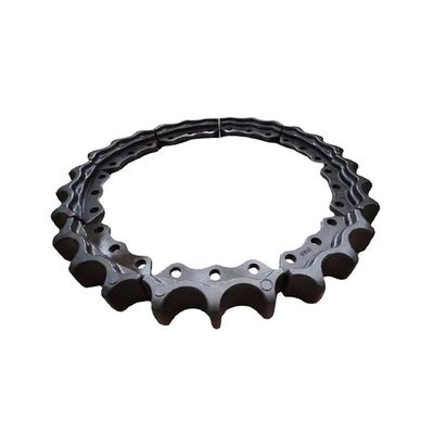 Traço de escavadeira de aço, roda de engrenagem, parte PC200-8 OEM