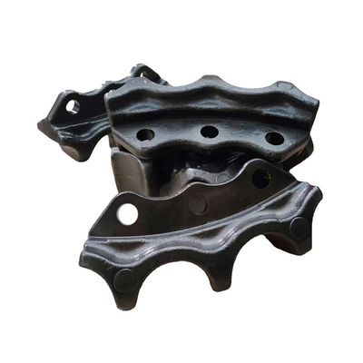 Rodas de accionamento de mini escavadeira preta polidas para Komatsu PC200