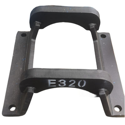 Q235 Excavadora de rocha Proteção de trilhos Link E320 16mm 30mm Acessórios de escavadora