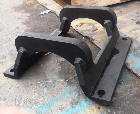 Q235 Excavadora de rocha Proteção de trilhos Link E320 16mm 30mm Acessórios de escavadora