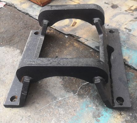 Q235 Excavadora de rocha Proteção de trilhos Link E320 16mm 30mm Acessórios de escavadora