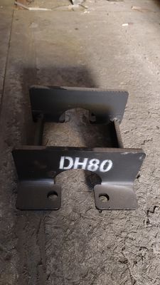 Q235 Excavadora de rocha Proteção de trilhos Link DH80 Acessórios de escavadora