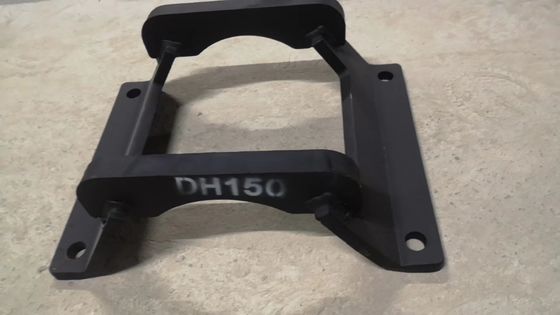 Doosan Daewoo DH130 150-7 Chain Chain Guard Frame Chain Rail Protector Imitação Original Chain Guard Excavator Acessório