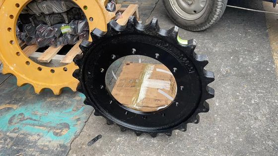 Vendas directas de fábrica de rodas de suporte de cadeia de escavadeiras PC60-5, rodas de guia, dentes de accionamento e partes do chassi da mina