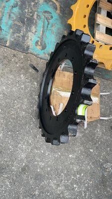 Vendas directas de fábrica de rodas de suporte de cadeia de escavadeiras PC60-5, rodas de guia, dentes de accionamento e partes do chassi da mina