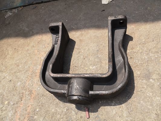 Base do conjunto mola/cilindro de tensão do chassi em U da escavadeira EX200, disponível para todos os modelos de escavadeiras.