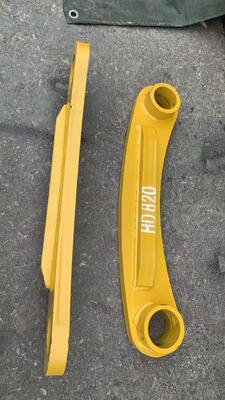 Kato HD820 excavator reinforced and strengthened bucket connecting rod, forged alloy steel H-type connecting rod, special anti-fracture accessory