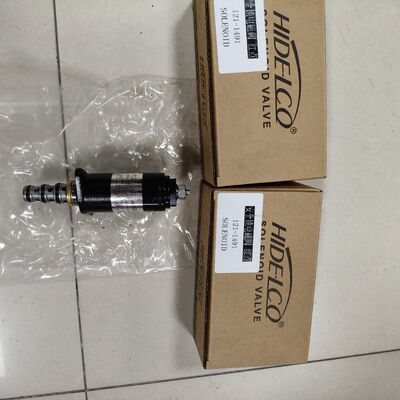 121-1491 1211491 Válvula Solenoide de Bloqueio de Segurança Proporcional Red Dot 24V DC para Escavadeira CAT E320B E320C E320D E312B E325C E330C Solenoide Hidráulico