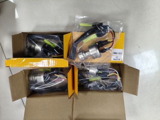 Interruptor de ignição 110‐7887 1107887 Com 2 chaves Para CAT 216B 226B 246B Peças de escavadeira de carregador de retroescavadeira