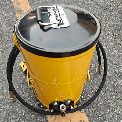 6L Pedal de Graxa Operado por Pé, Bomba de Graxa de Pedal de Alta Pressão para Lubrificação de Máquinas Escavadeiras