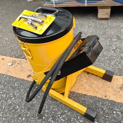 6L Pedal de Graxa Operado por Pé, Bomba de Graxa de Pedal de Alta Pressão para Lubrificação de Máquinas Escavadeiras