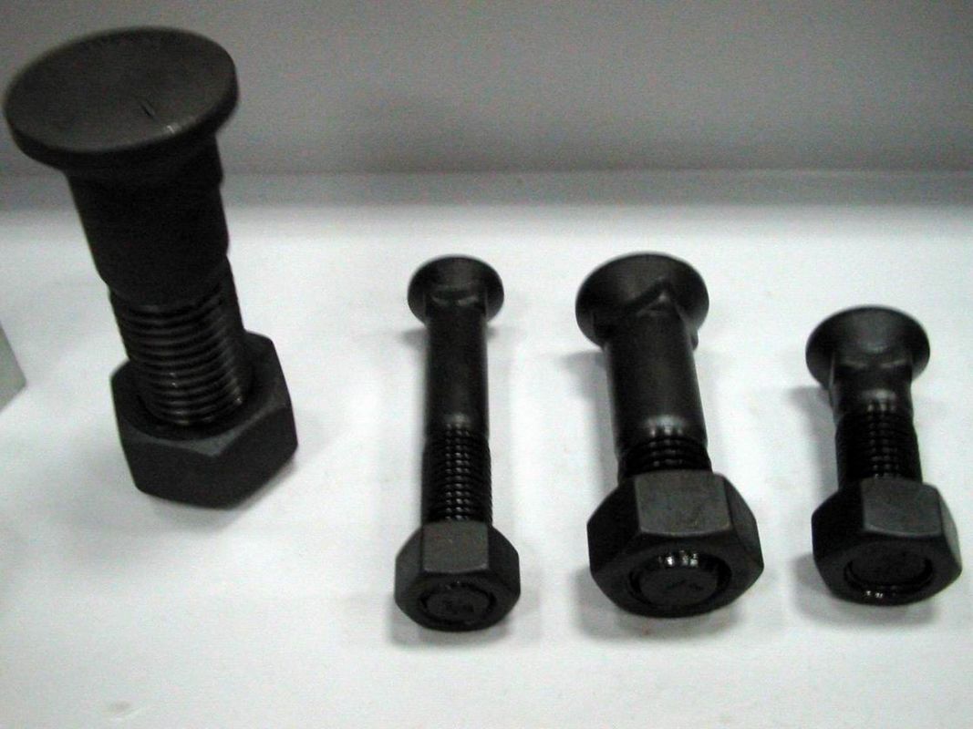 8.8 Grau Pad Dozer Track Bolts e Nozes de Sapatos 4F3664 Forte Resistência à Abrasão