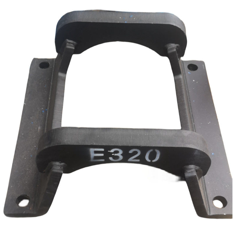 Q235 Excavadora de rocha Proteção de trilhos Link E320 16mm 30mm Acessórios de escavadora